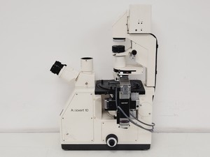 Thumbnail image of Carl Zeiss Axiovert 10 Inverted Microscope w/ Plan-NEOFLUER 100X/1,30 Oil 44 40 