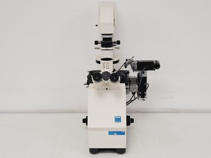 Thumbnail image of Carl Zeiss Axiovert 10 Inverted Microscope w/ Plan-NEOFLUER 100X/1,30 Oil 44 40 