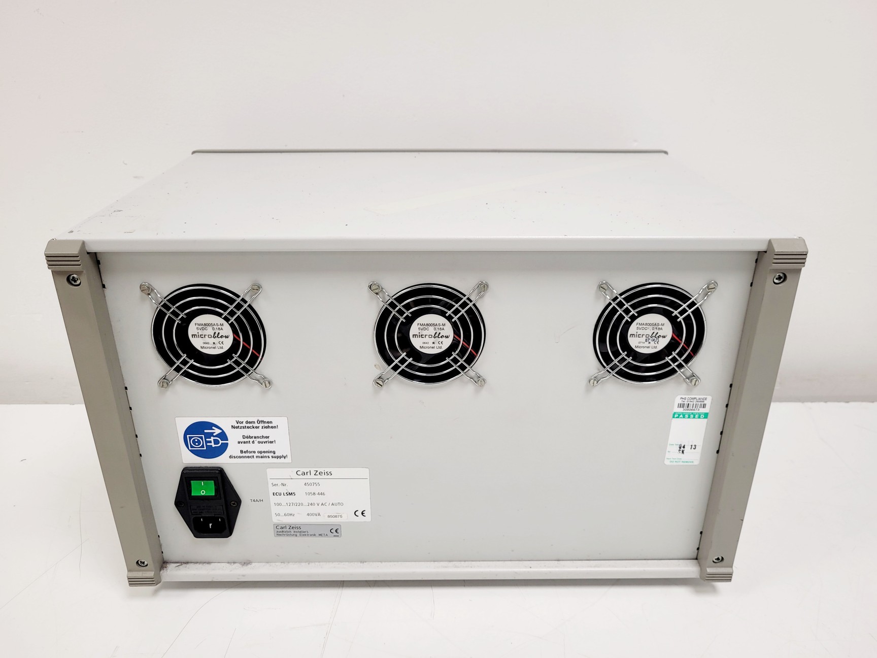 Image of Carl Zeiss LSM 5 Lasermodul Confocal Laser Attachment w/ ECU LSM 5 1058-446