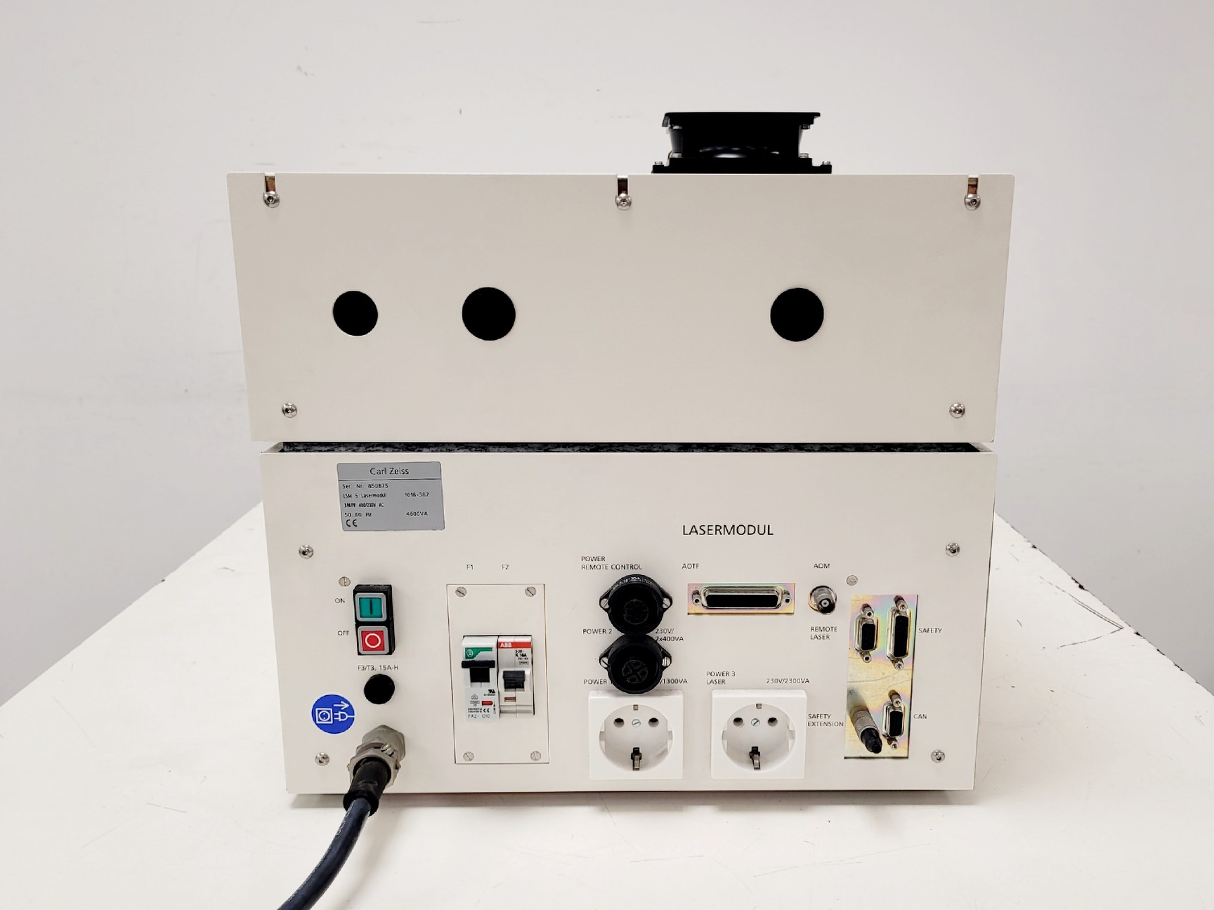 Image of Carl Zeiss LSM 5 Lasermodul Confocal Laser Attachment w/ ECU LSM 5 1058-446