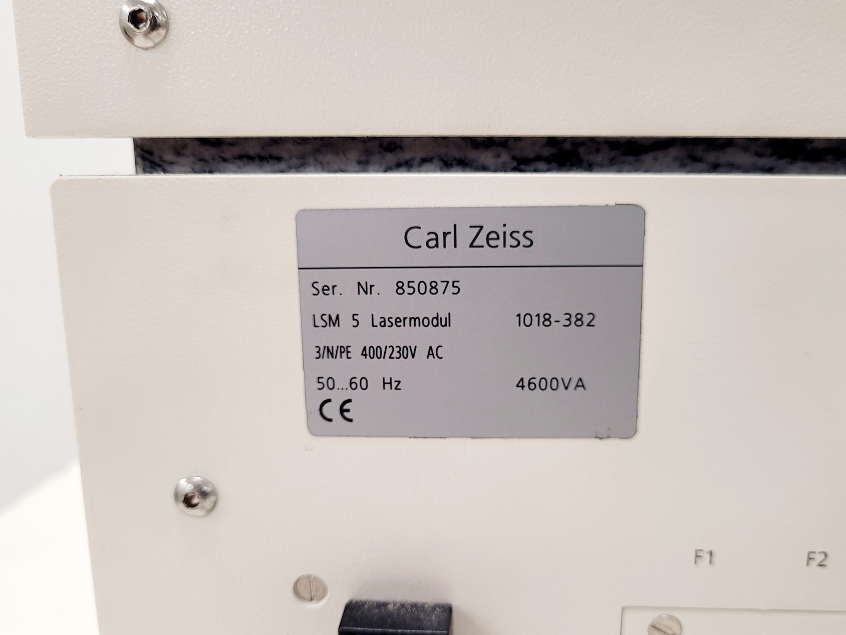 Image of Carl Zeiss LSM 5 Lasermodul Confocal Laser Attachment w/ ECU LSM 5 1058-446