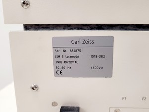 Thumbnail image of Carl Zeiss LSM 5 Lasermodul Confocal Laser Attachment w/ ECU LSM 5 1058-446