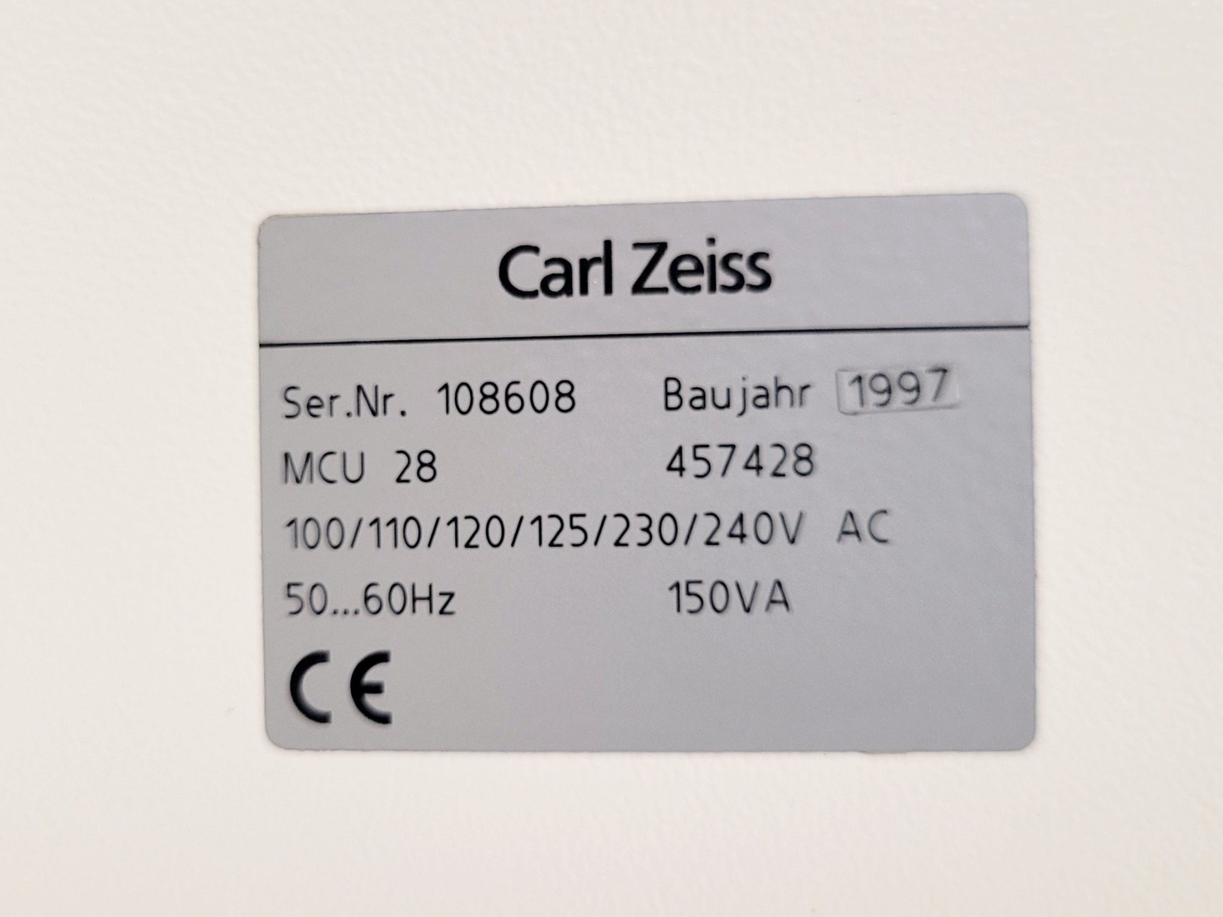 Image of Zeiss MCU 28 Motorised Stage Controller Microscopy Lab