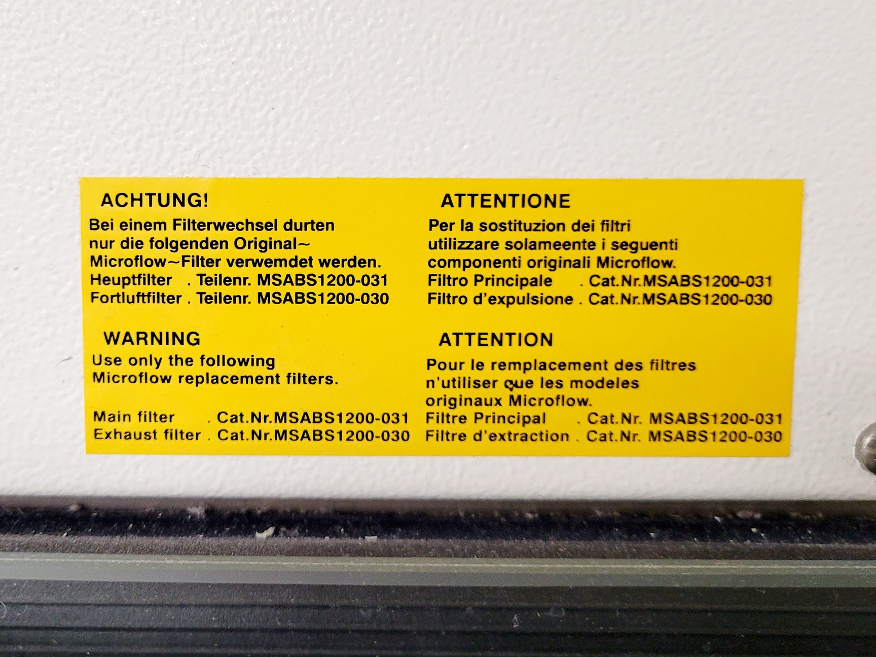 Image of Microflow Advanced Bio Safety Cabinet ABS1200CLS2-Mk2 Lab