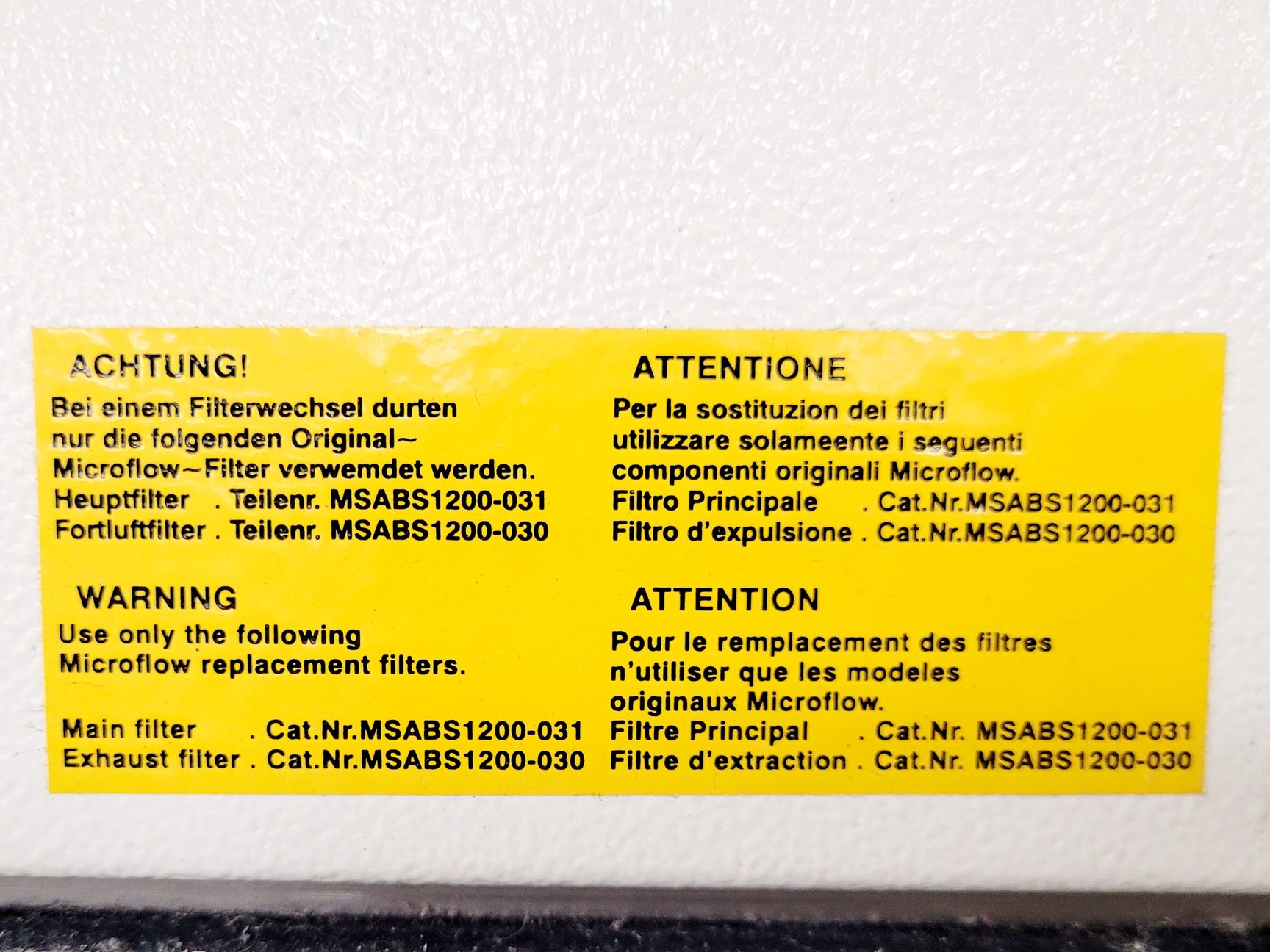 Image of Microflow Advanced Bio Safety Cabinet ABS1200CLS2-Mk2