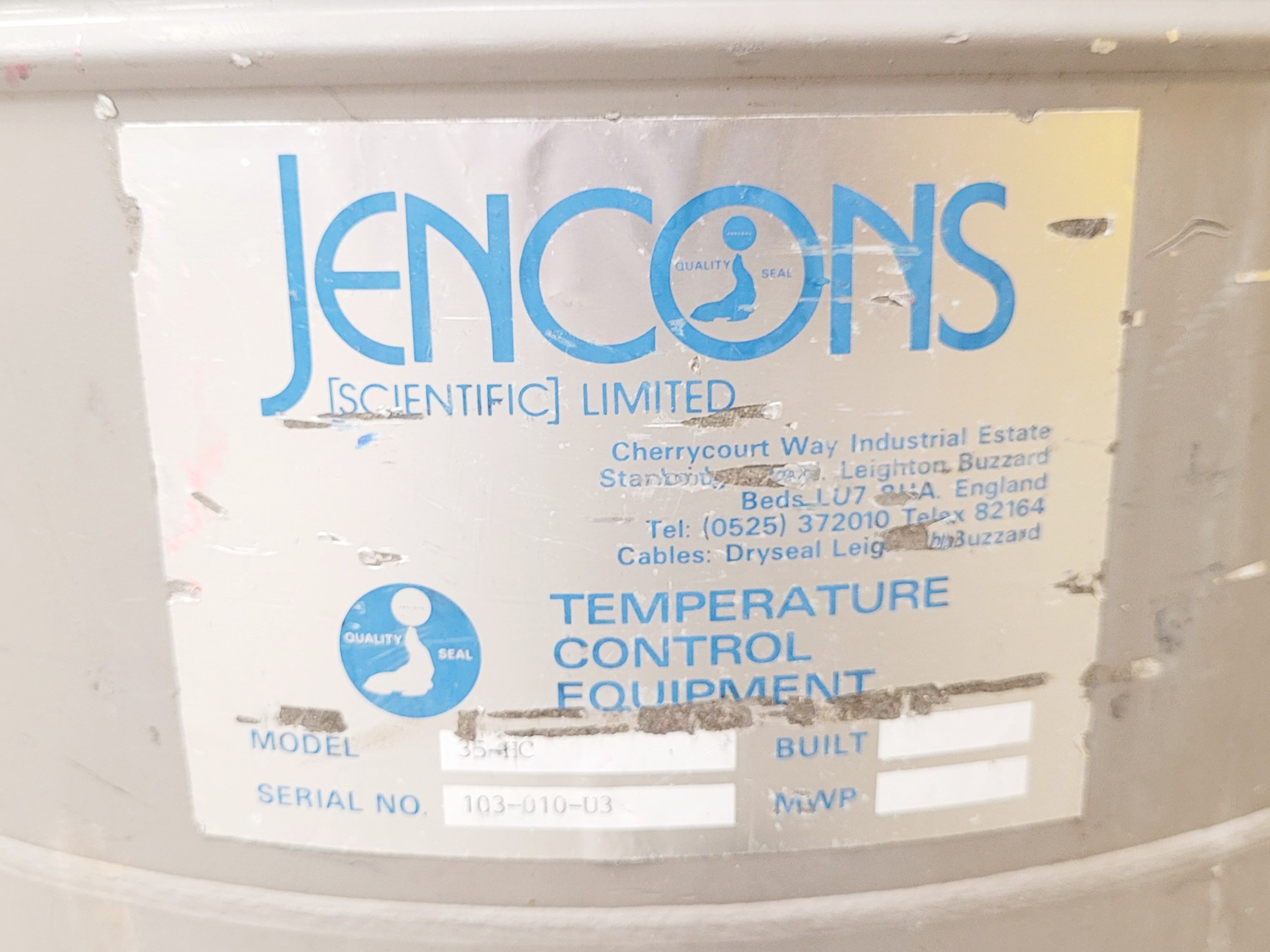 Image of Union Carbide 35HC Liquid Nitrogen Dewar