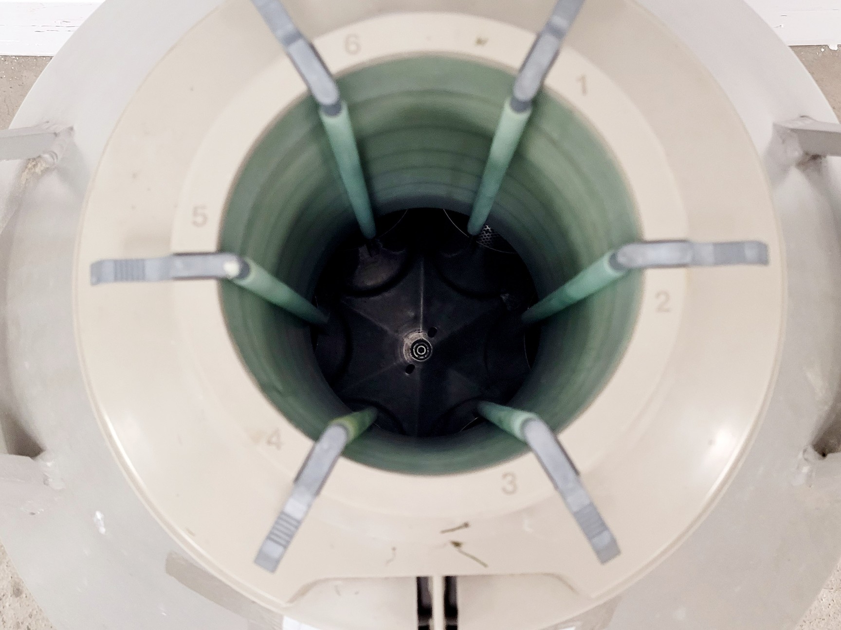Image of Taylor-Wharton 35 VHC Liquid Nitrogen Dewar w/ Wheeled Base 