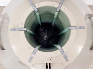 Thumbnail image of Taylor-Wharton 35 VHC Liquid Nitrogen Dewar w/ Wheeled Base 