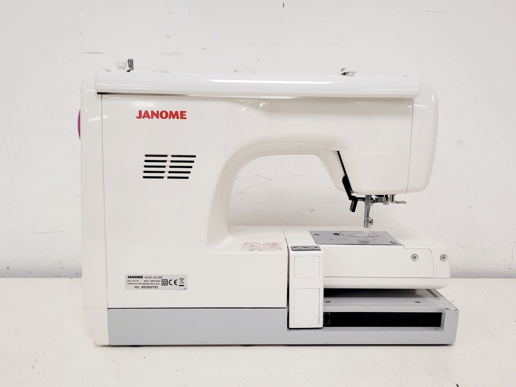 Image of Janome Memory Craft 350 Sewing/Embroidery Machine MC350E