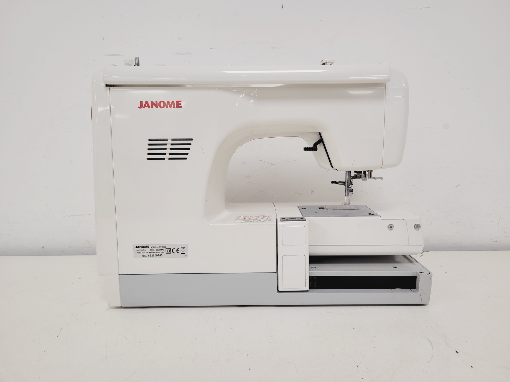 Image of Janome Memory Craft 350 Sewing/Embroidery Machine MC350E