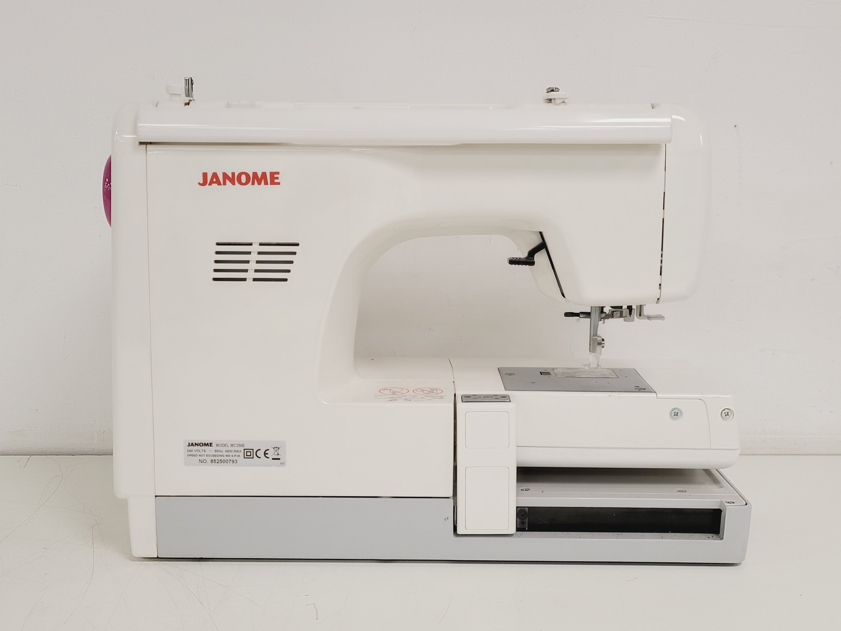 Image of Janome Memory Craft 350 Sewing/Embroidery Machine MC350E