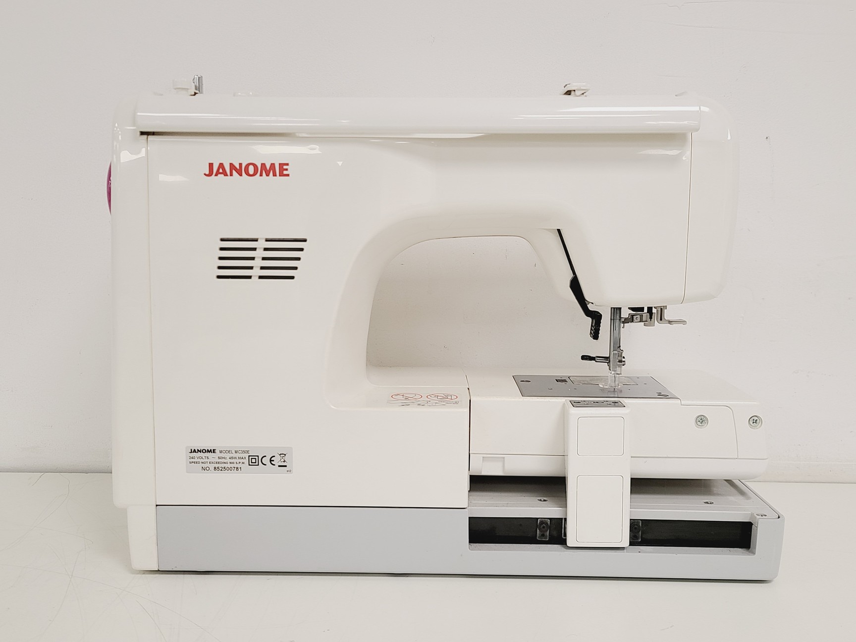 Image of Janome Memory Craft 350 Sewing/Embroidery Machine MC350E