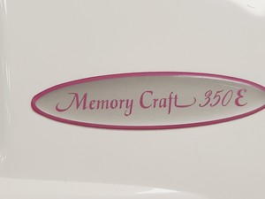 Thumbnail image of Janome Memory Craft 350 Sewing/Embroidery Machine MC350E