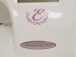 Thumbnail image of Janome Memory Craft 350 Sewing/Embroidery Machine MC350E