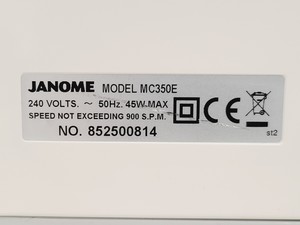 Thumbnail image of Janome Memory Craft 350 Sewing/Embroidery Machine MC350E