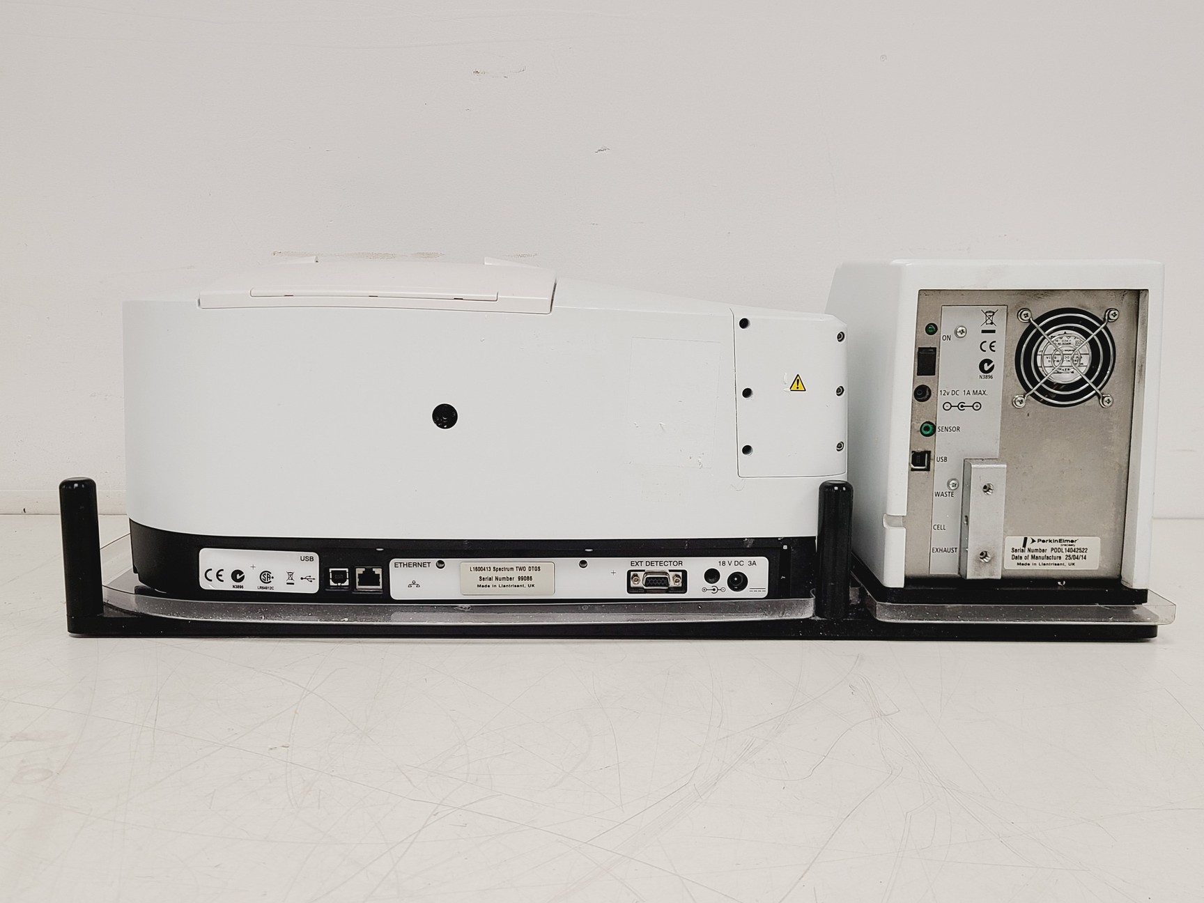 Image of Perkin Elmer Spectrum Two FT-IR Spectrometer w/ Fluid Control Module Lab