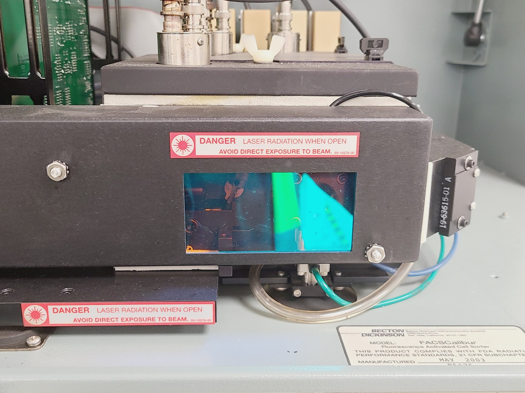 Image of BD FACSCalibur Flow Cytometer & Transformer System Lab