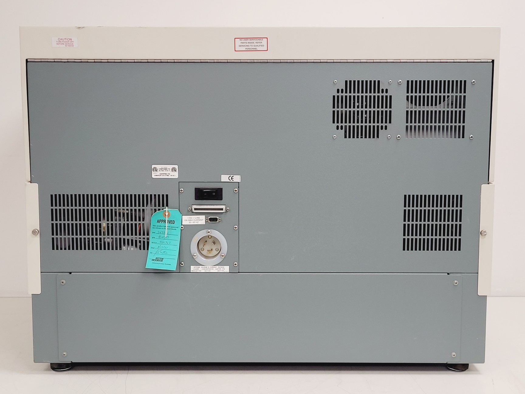 Image of BD FACSCalibur Flow Cytometer w/ HTS High Throughput Sampler & Transformer Lab