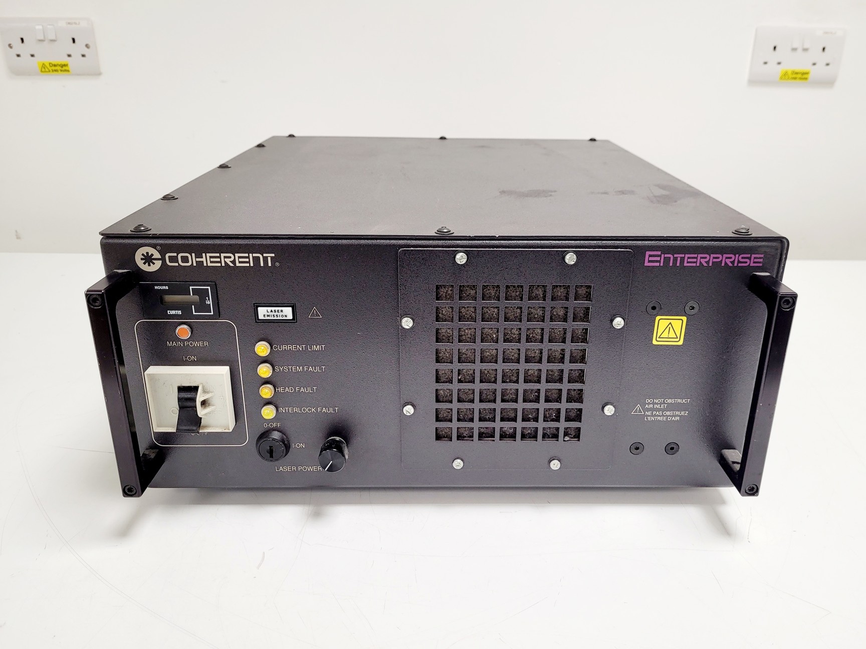 Image of Coherent Enterprise II Model ENTCII-653 Class 4 Laser w/ Power Supply Lab