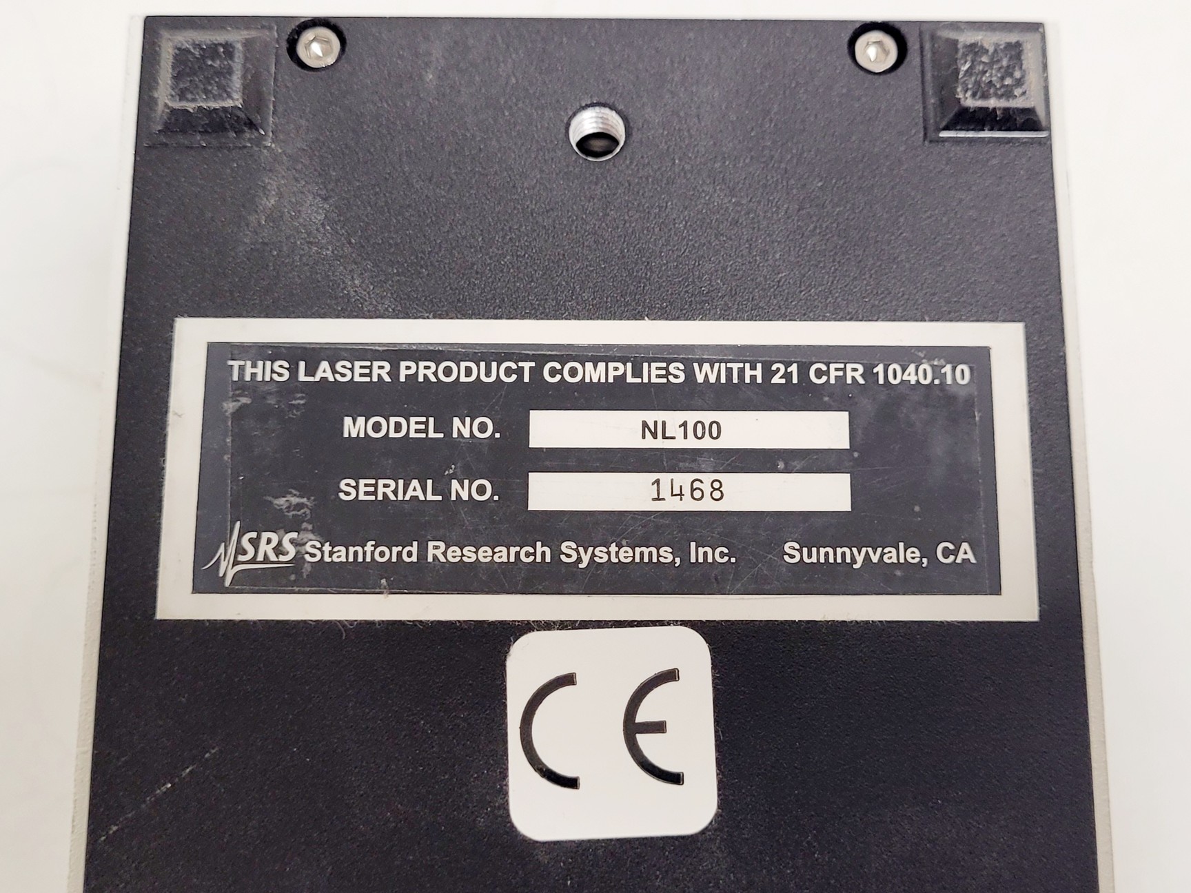 Image of Micro Point Model NL100 Class 3B Laser w/ NL100 Power Supply Lab