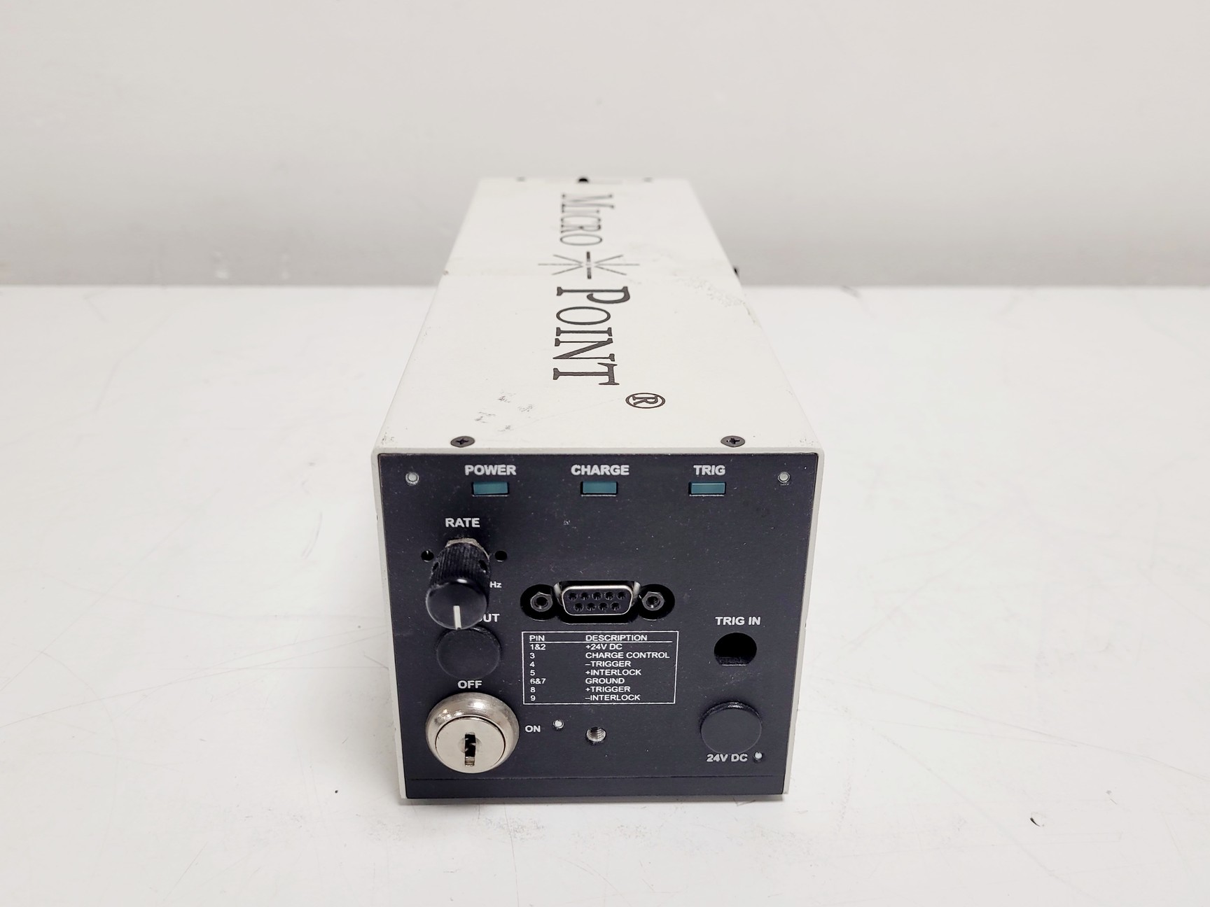 Image of Micro Point Model NL100 Class 3B Laser w/ NL100 Power Supply Lab