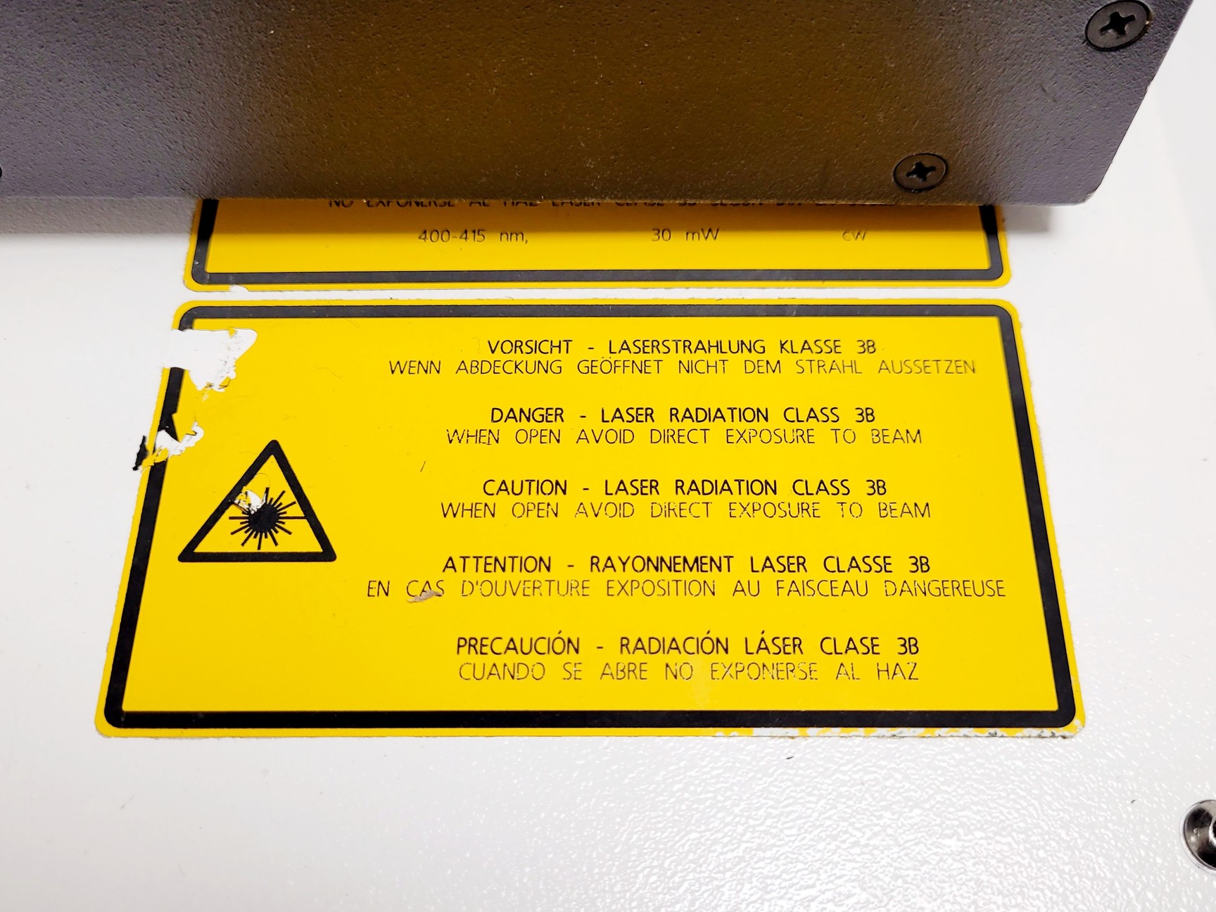 Image of Zeiss LSM 5 Exciter Laser Module 5mW 543nm, 5mW 633nm, 500mW 450nm Lab