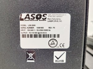 Thumbnail image of Zeiss LSM 5 Exciter Laser Module 5mW 543nm, 5mW 633nm, 500mW 450nm Lab