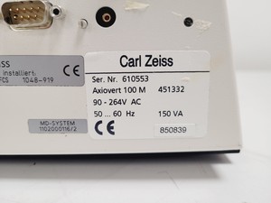 Thumbnail image of Zeiss Axiovert 100M Confocal Microscope Body Lab