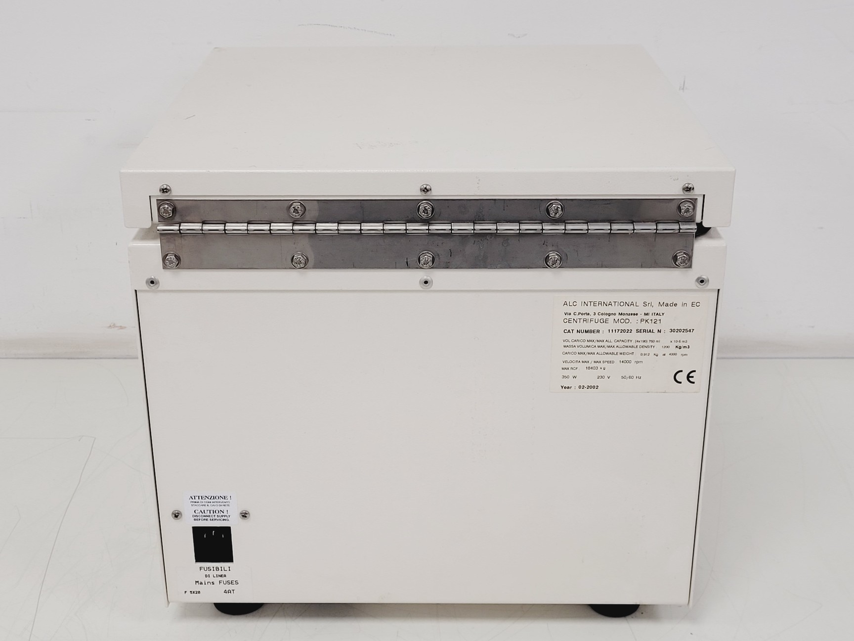 Image of ALC PK121 Multispeed Centrifuge w/ T515 Rotor 4300RPM Lab