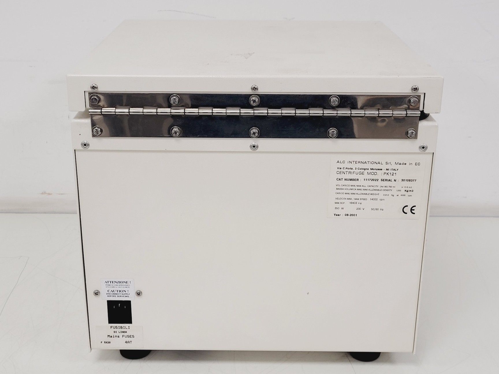 Image of ALC PK121 Multispeed Centrifuge w/ T515 Rotor 4300RPM Lab