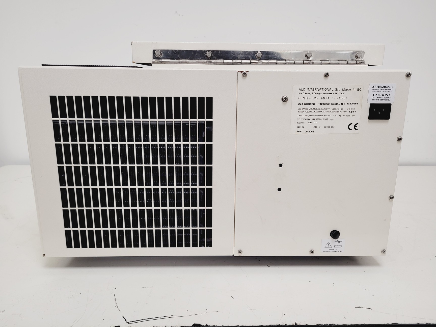 Image of ALC PK 130R Refrigerated Centrifuge w/ T535 Rotor 4300RPM Lab