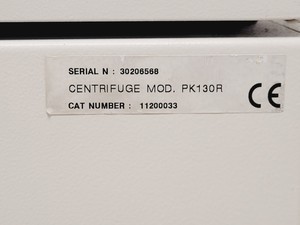 Thumbnail image of ALC PK 130R Refrigerated Centrifuge w/ T535 Rotor 4300RPM Lab