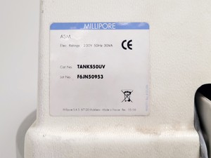 Thumbnail image of Millipore Elix Essential 10 UV Water Purification System w/ 60 Litre Tank Lab