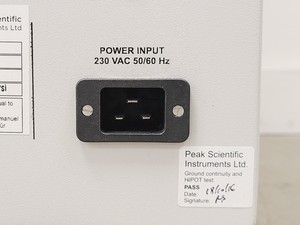 Thumbnail image of PEAK Scientific Genius 3031 Nitrogen Generator (2016) Lab