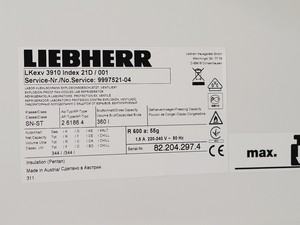Thumbnail image of Liebherr Mediline LKEXV 3910 Laboratory Refrigerator