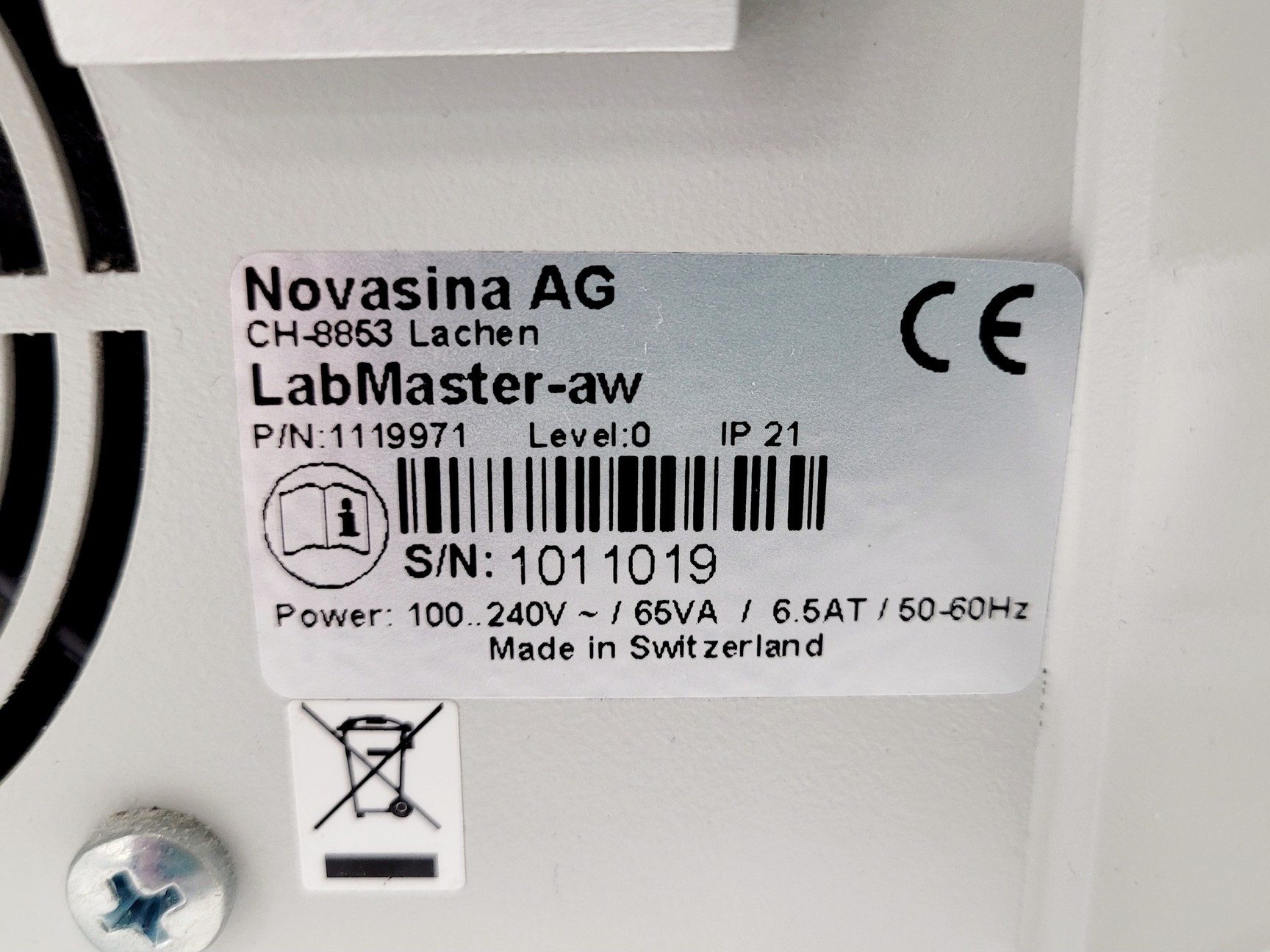 Image of Novasina LabMaster-aw Water Activity Meter Lab