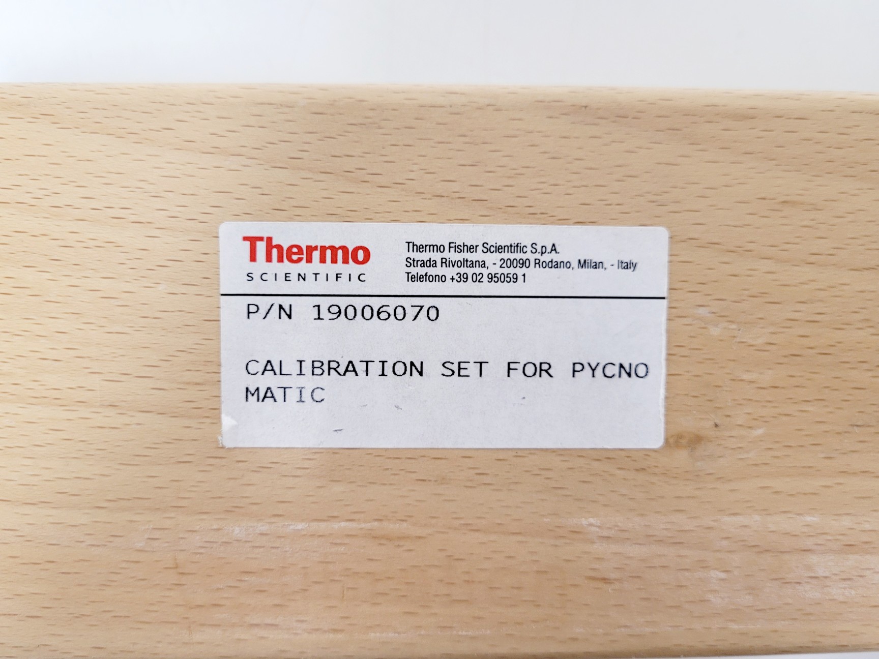 Image of Thermo Scientific Pycnomatic ATC Pycnometer w/ Calibration Kit Lab