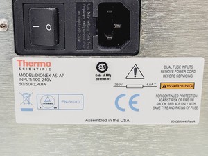Thumbnail image of Thermo Scientific Dionex ICS-5000 Ion Chromatography System, AS-AP, DP-5 Lab
