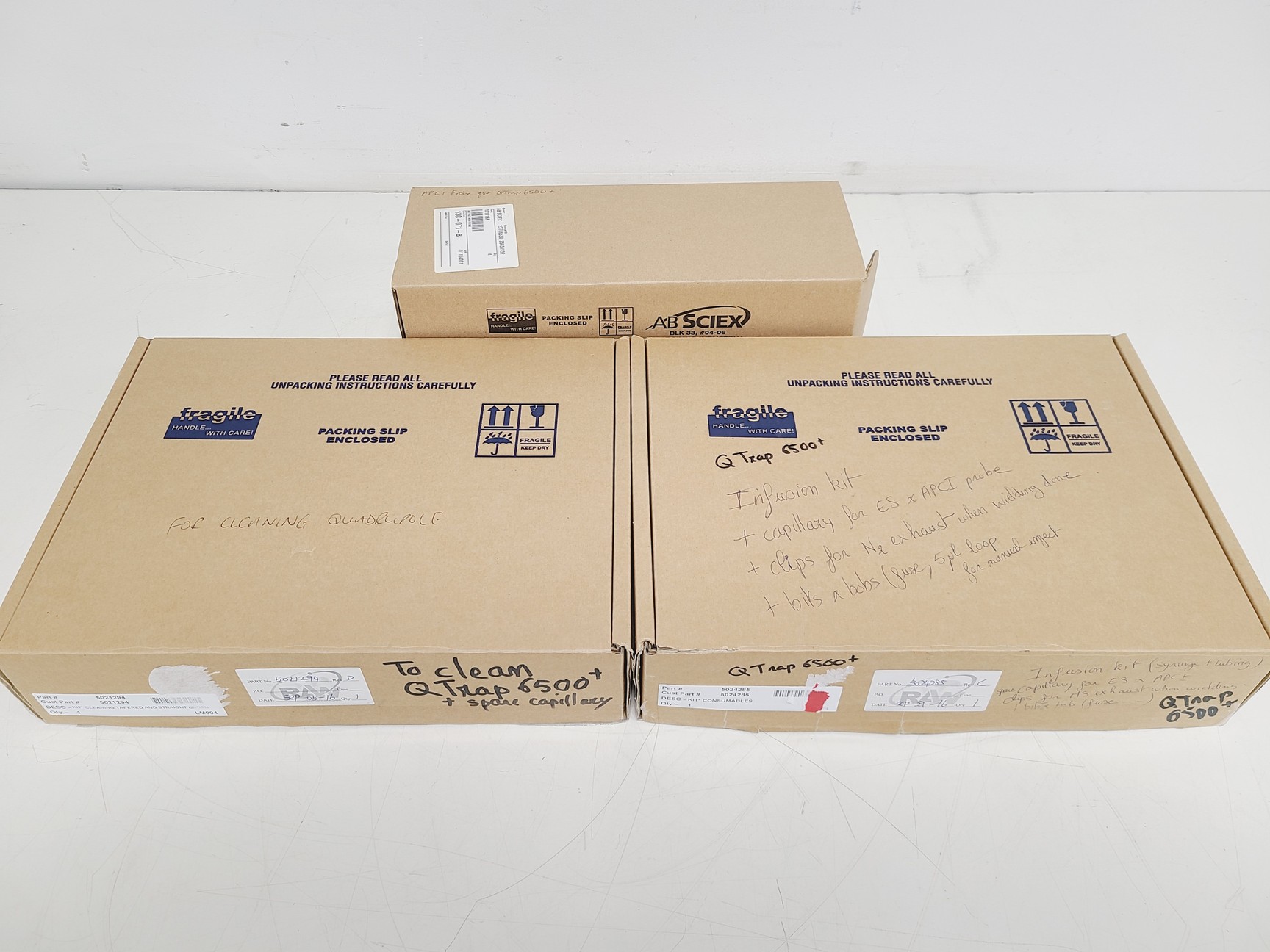 Image of Sciex QTRAP 6500+ LC-MS System w/ PEAK MS Table-1B Mass Spectrometry Lab