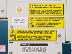 Thumbnail image of Sciex QTRAP 6500+ LC-MS System w/ PEAK MS Table-1B Mass Spectrometry Lab