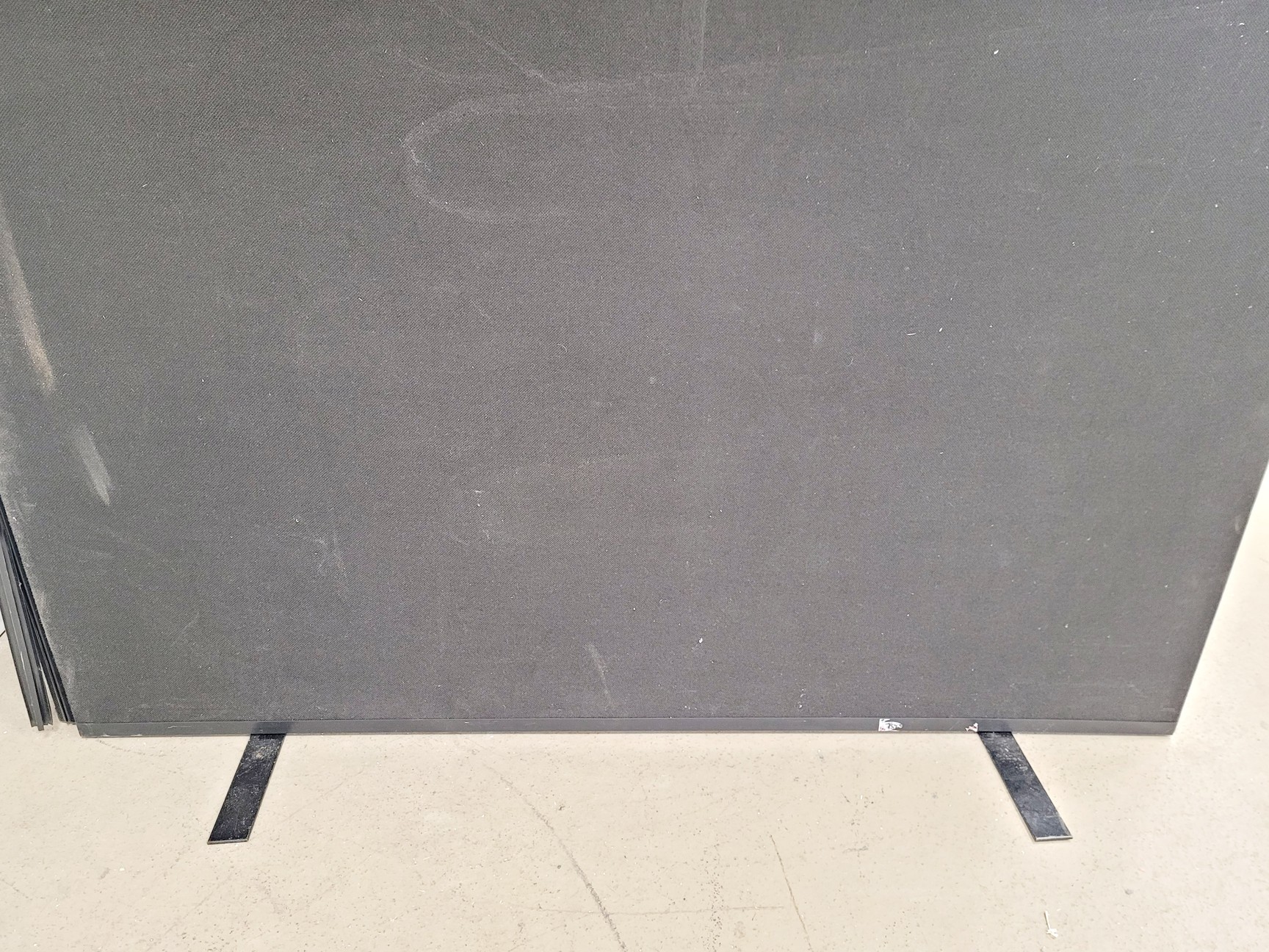 Image of Black Freestanding 3 Panel Room Divider
