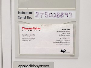 Thumbnail image of Applied Biosystems 7500 Real-Time PCR System w/ PC & Software Lab