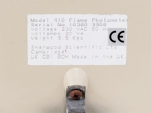 Thumbnail image of Sherwood Flame Photometer 410 Lab