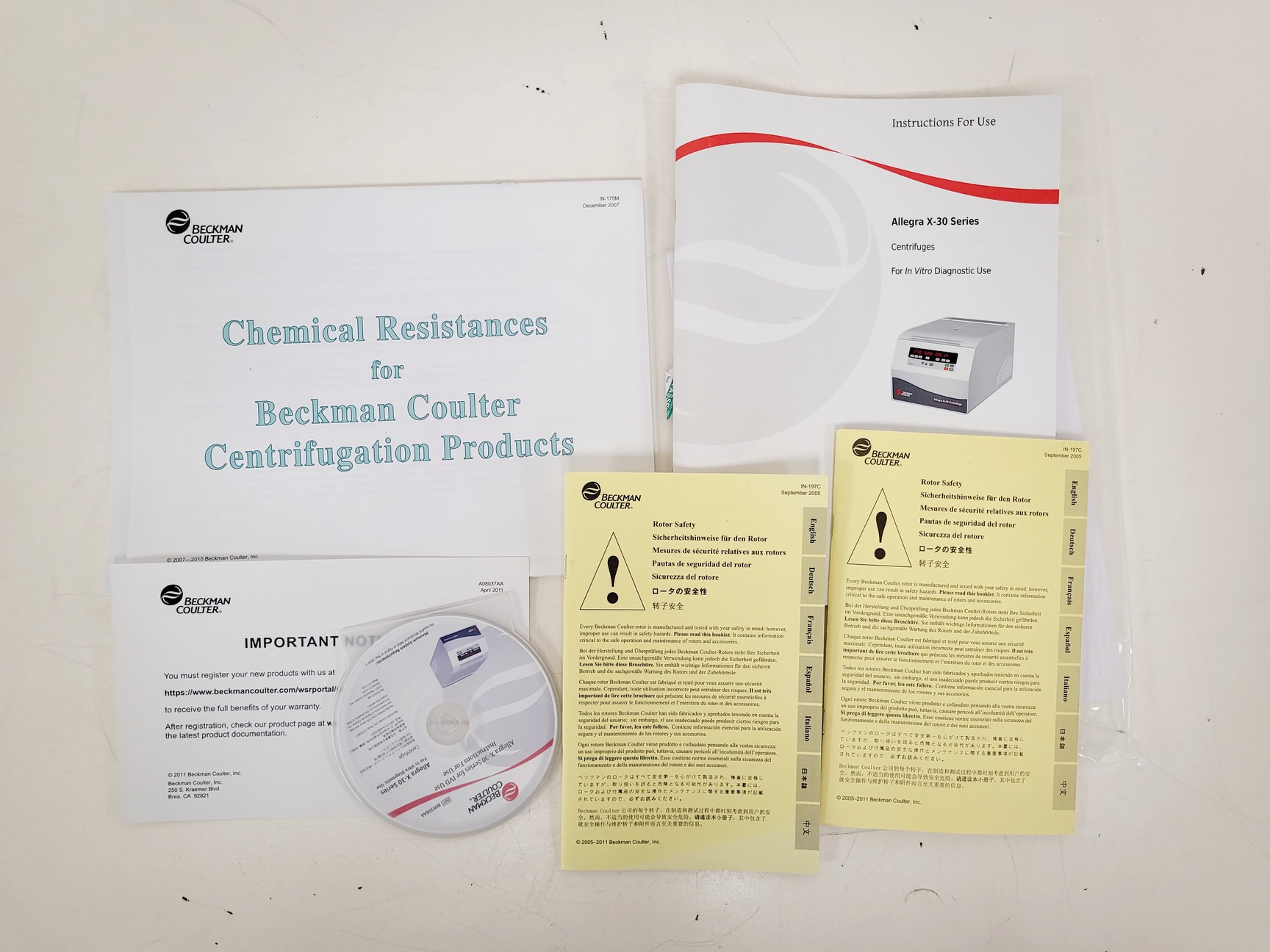 Image of Beckman Coulter Allegra X-30R Centrifuge