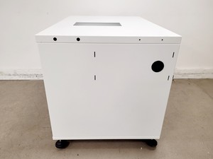 Thumbnail image of White Metal Laboratory Cupboard/Cabinet on Wheels
