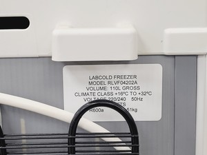 Thumbnail image of Labcold Sparkfree Lab Freezer Model RLVF04202A