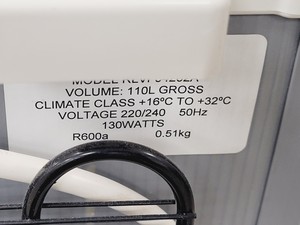 Thumbnail image of Labcold Sparkfree Lab Freezer Model RLVF04202A