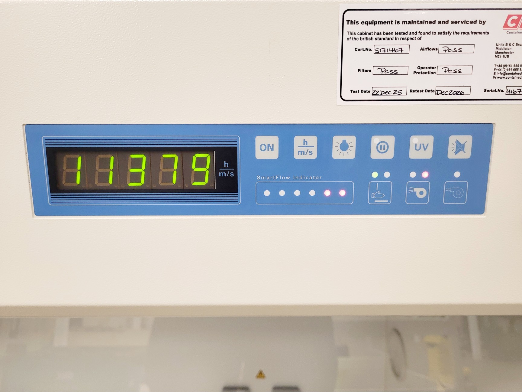 Image of Thermo Scientific MSC-Advantage MSC 1.2 Class 2 Microbiological Safety Cabinet 