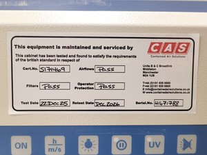 Thumbnail image of Thermo Scientific MSC-Advantage MSC 1.2 Class 2 Microbiological Safety Cabinet