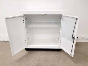 Thumbnail image of White Metal Solvent/Chemical Storage Cabinet